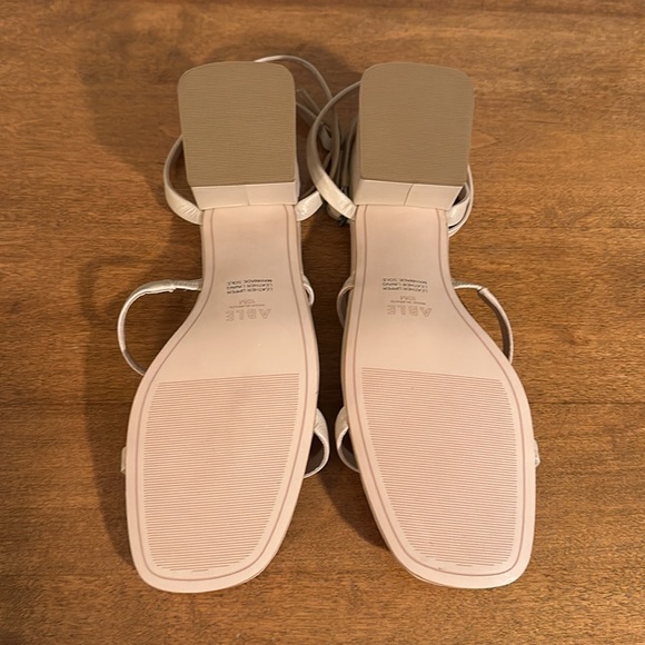 ABLE Block Heel Sandals NWT - Picture 3 of 9
